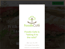Tablet Screenshot of myfoodiecafe.com